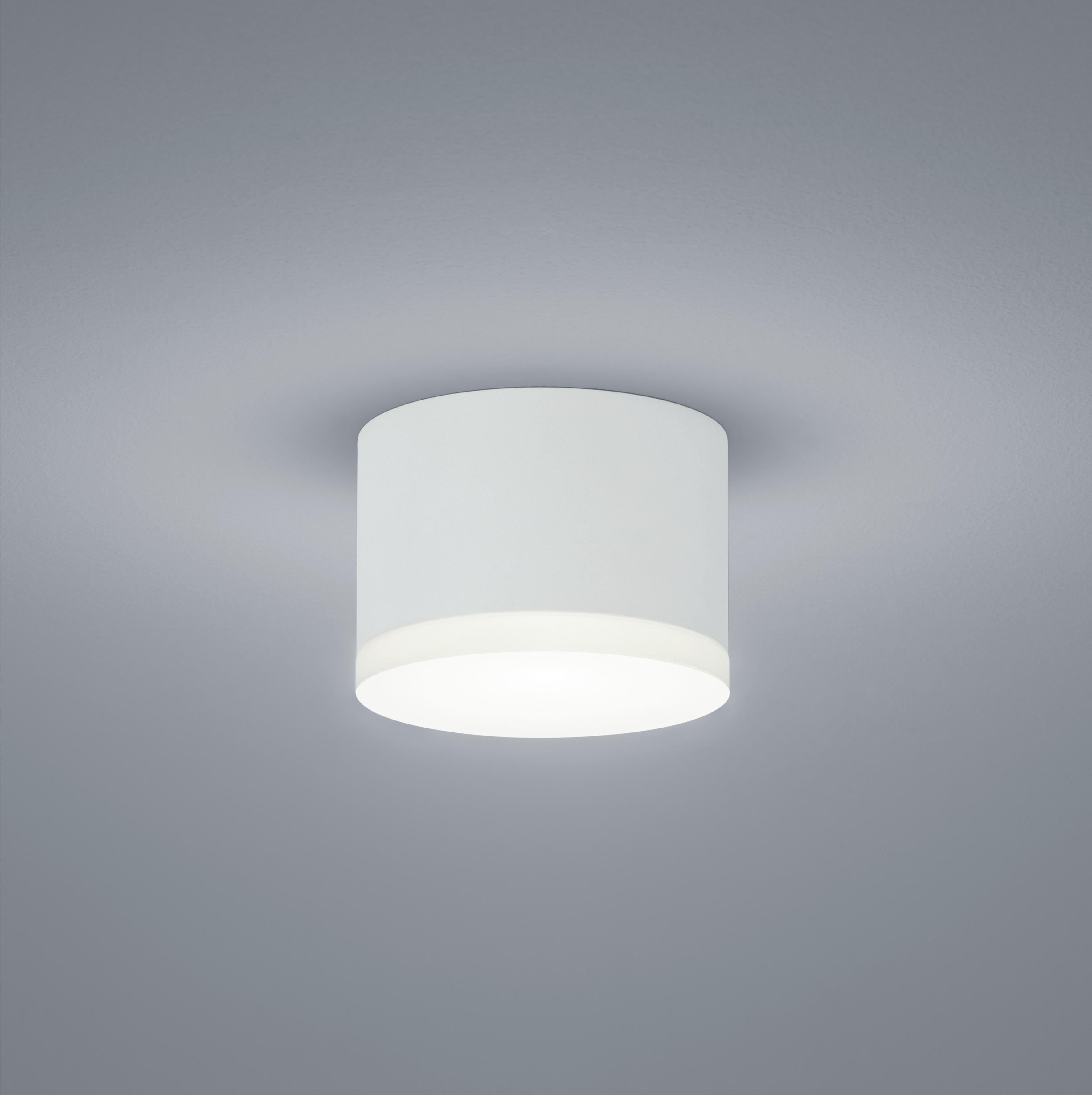 LED-DECKENLEUCHTE  - Weiß, Design, Metall (10/7cm) - Helestra
