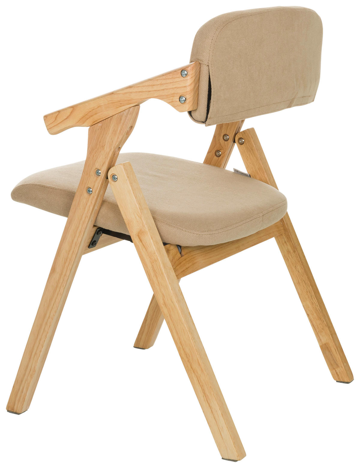 ARMLEHNSTUHL  in  - Beige, Basics, Holz/Textil (53/79/55cm) - MID.YOU