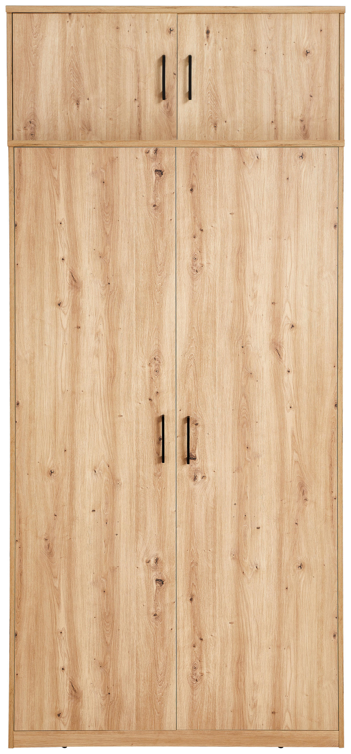 Thumbnail - Xora Aufsatzschrank, Eiche Artisan, Metall, 106x43x54 cm, Waschküche, Mehrzweckschränke