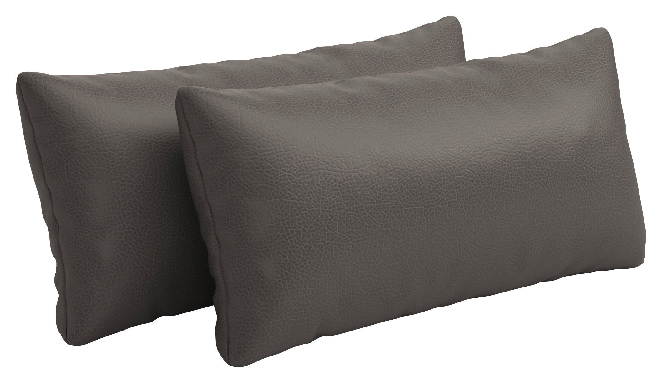 NIERENKISSEN - Mokka, Konventionell, Leder (65/25cm) - Sit & More
