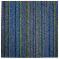 TEPPICHFLIESE Astra Stripe 586 50/50 cm  in Blau, Grau  - Blau/Grau, Basics, Textil (50/50cm)