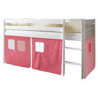 HOCHBETT 90/200 cm  - Pink/Rosa, Natur, Holz (90/200cm) - MID.YOU