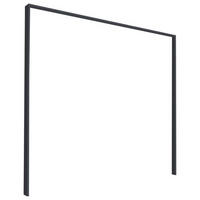 PASSEPARTOUTRAHMEN 230/212/58 cm   - Grau, Design, Holzwerkstoff (230/212/58cm) - Rauch Möbel