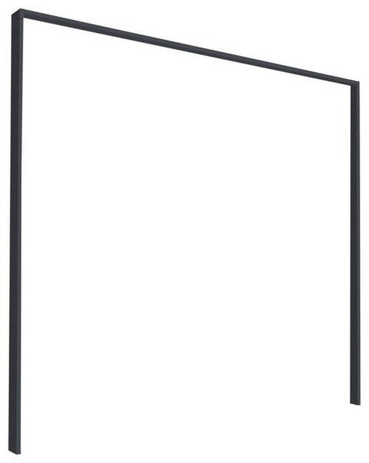 PASSEPARTOUTRAHMEN 230/212/58 cm   - Grau, Design, Holzwerkstoff (230/212/58cm) - Rauch Möbel