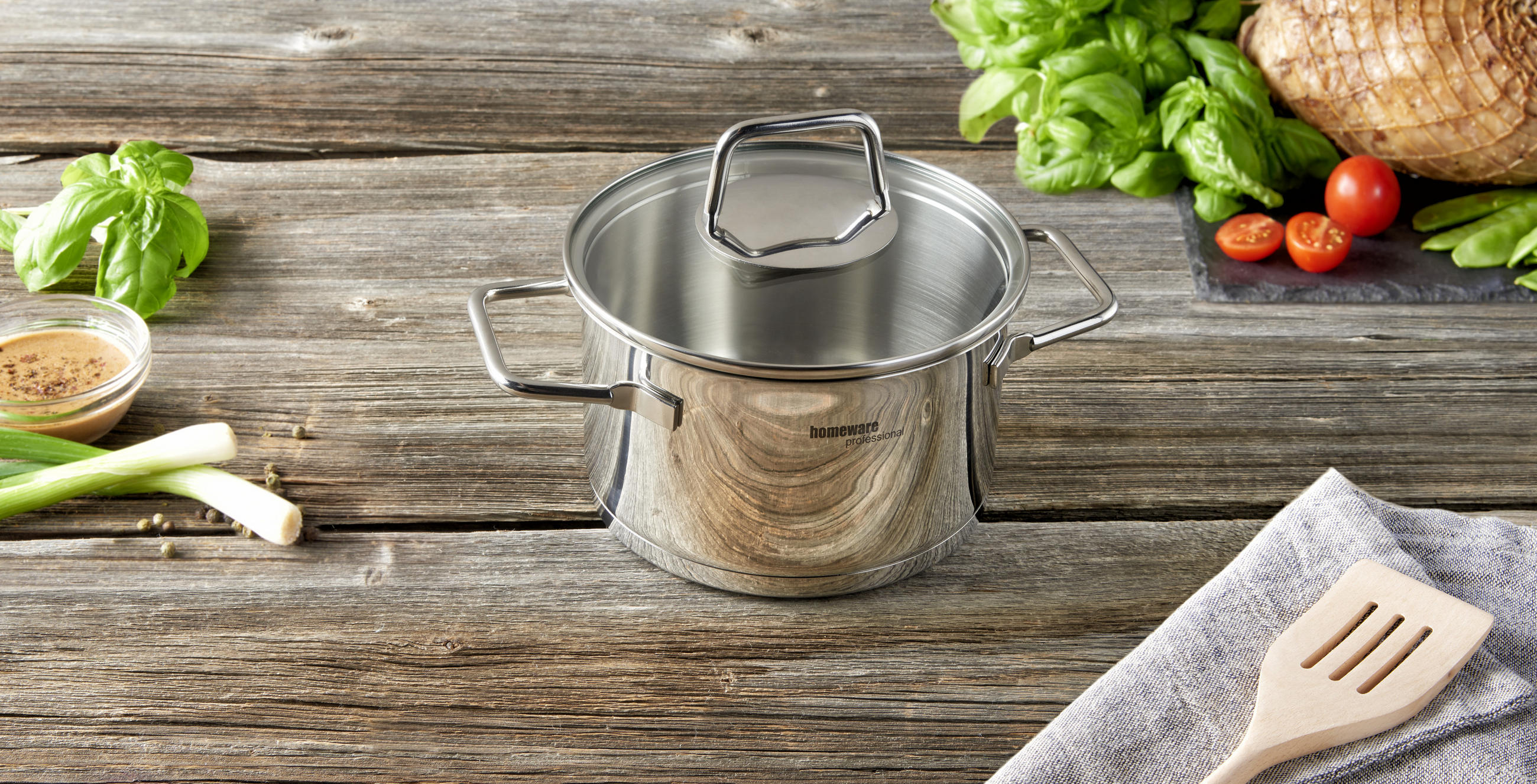 FLEISCHTOPF Perfect Cooking 1,5 l - Klar/Edelstahlfarben, Basics, Glas/Metall (16/9,5cm) - Homeware Profession.