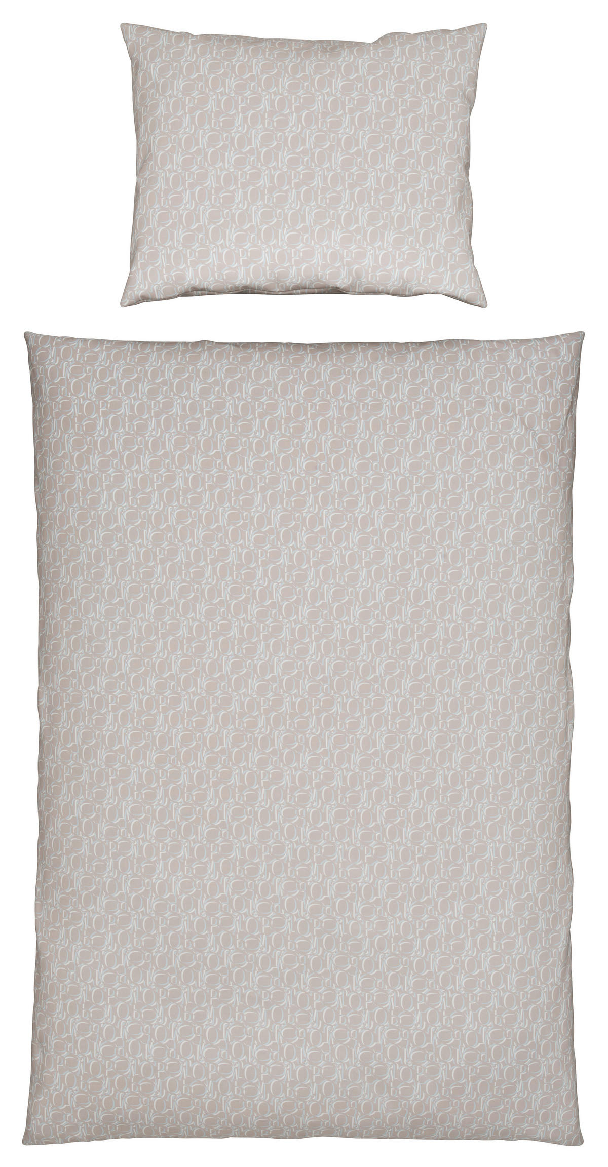 BETTWÄSCHE JOOP ORNAMENT Makosatin 140/200 cm  - Beige, Design, Naturmaterialien/Textil (140/200cm) - Joop!