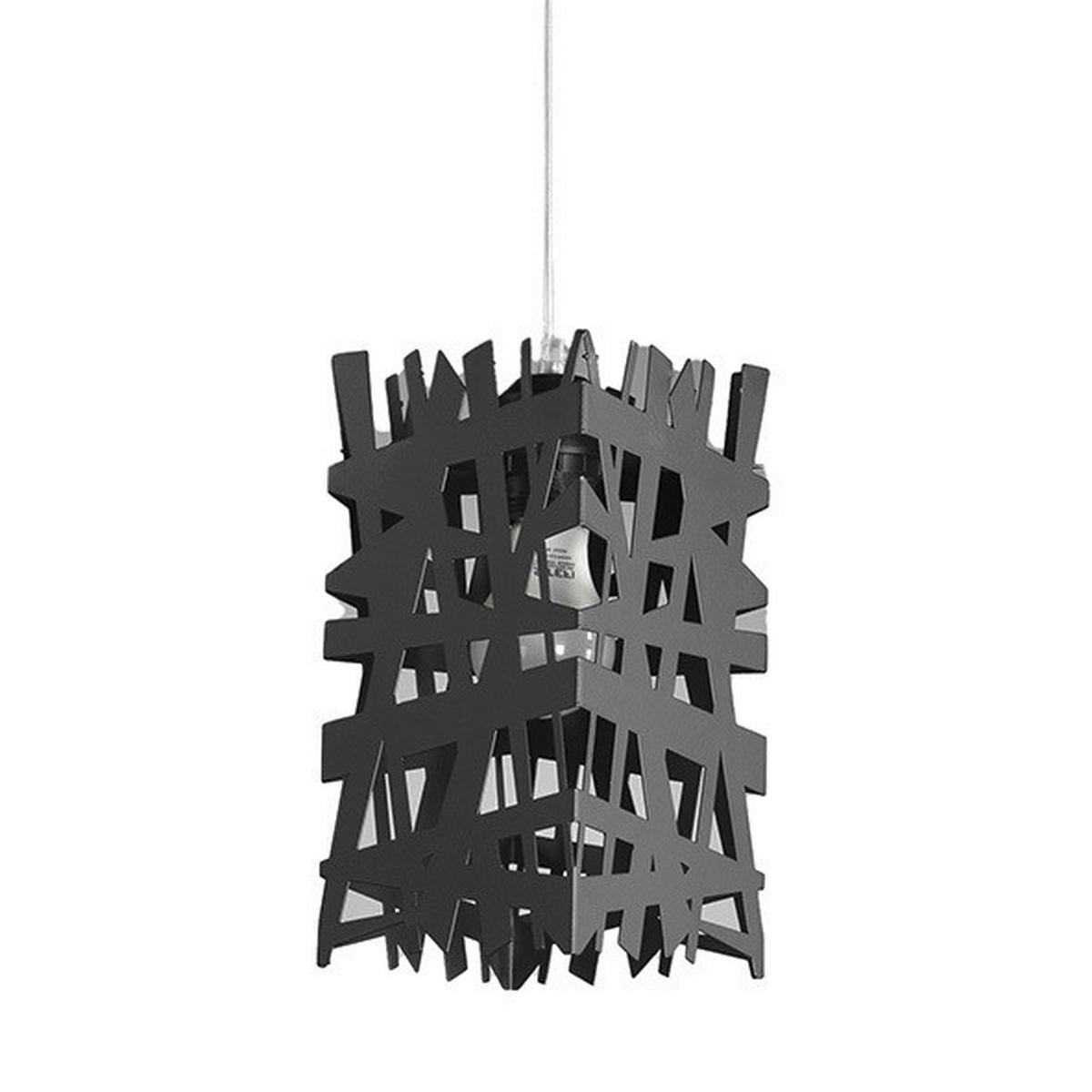 ZÁVĚSNÉ SVÍTIDLO, 14/100 cm  - černá, Design, kov (14/100cm)