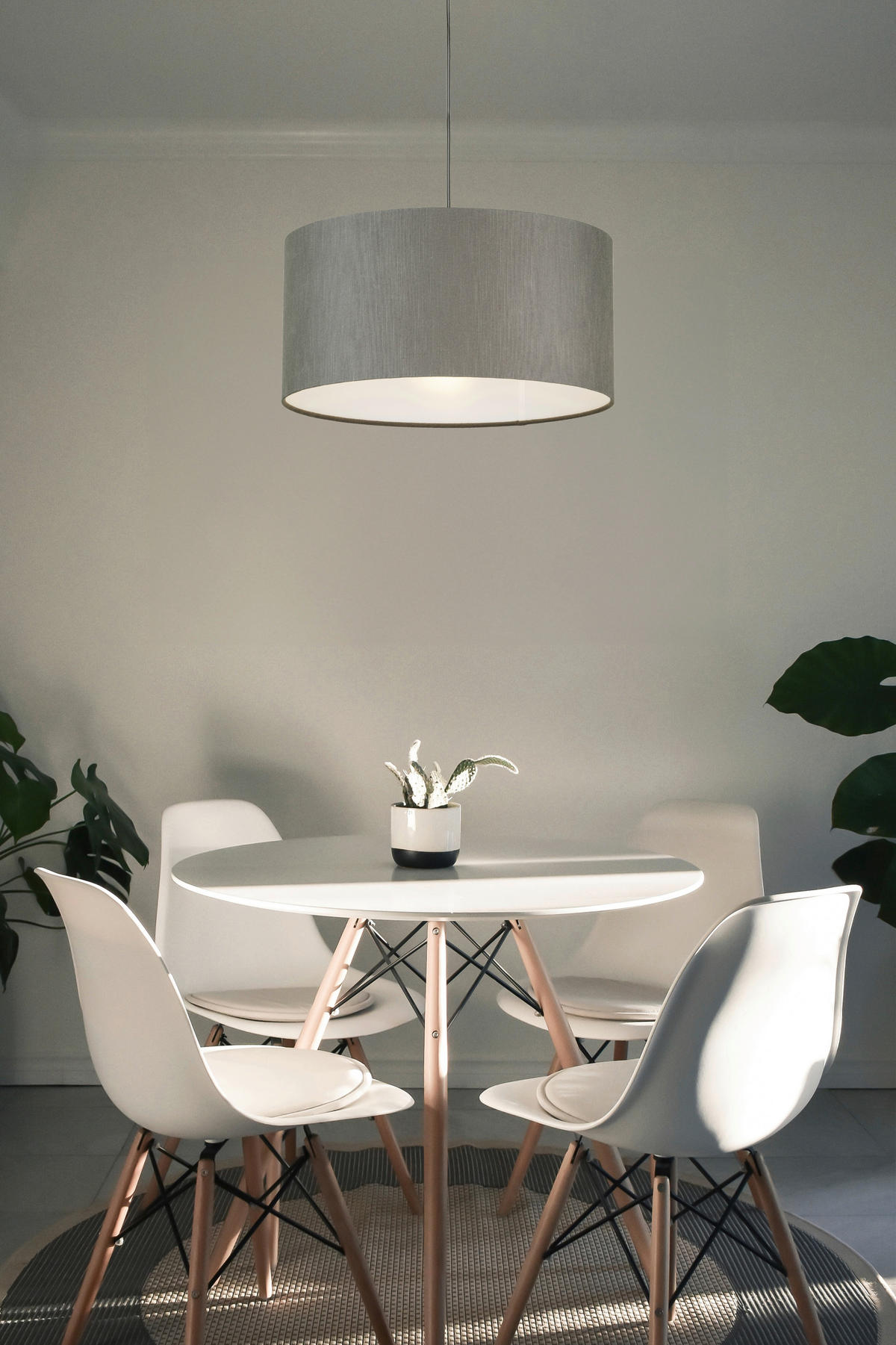 HÄNGELEUCHTE 50/120 cm  - Eichefarben/Schwarz, Basics, Holzwerkstoff/Kunststoff (50/120cm) - Novel