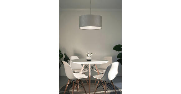 HÄNGELEUCHTE 50/120 cm  - Eichefarben/Schwarz, Basics, Holzwerkstoff/Kunststoff (50/120cm) - Novel