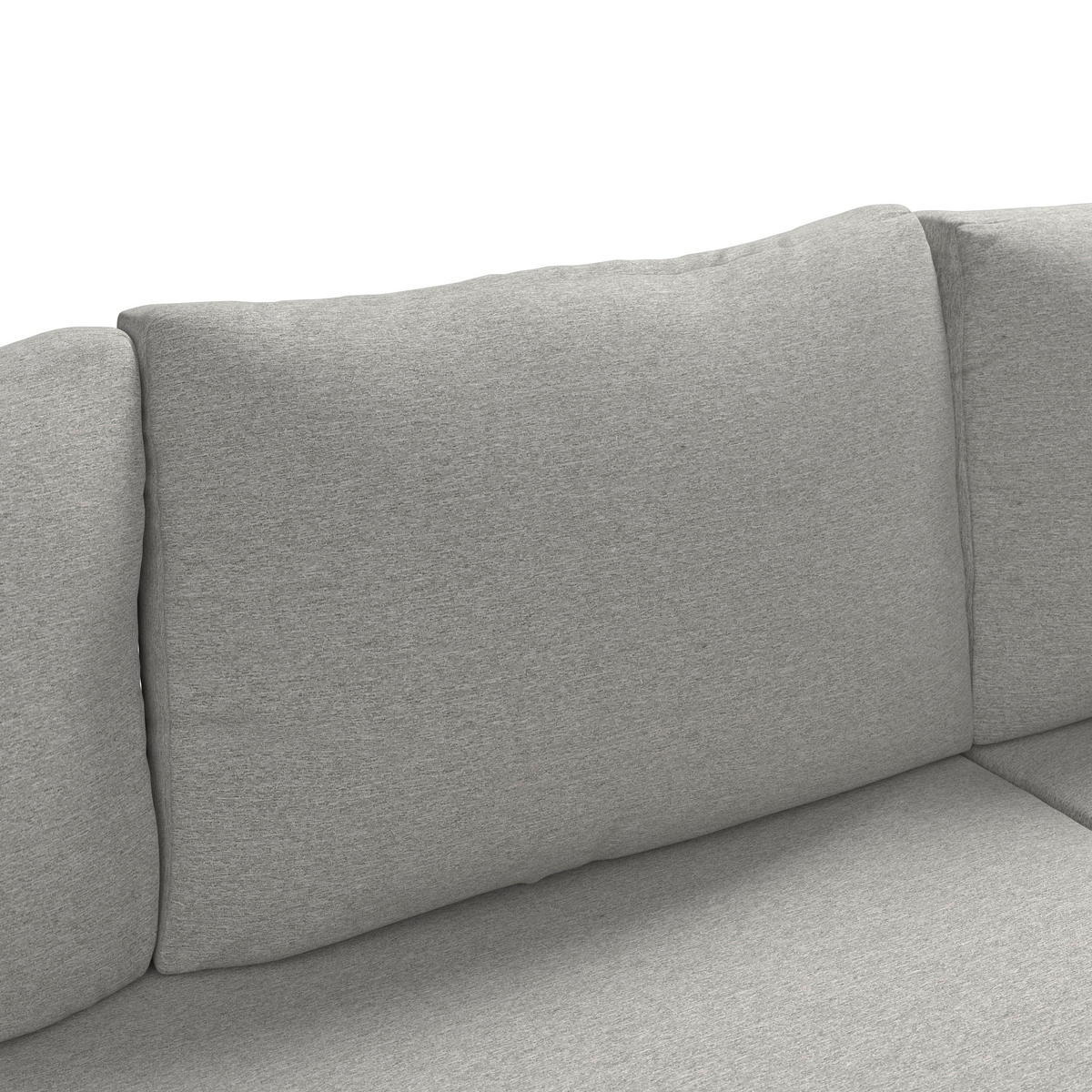 LOUNGEGARNITUR 4-teilig  232/232 cm  Akazie massiv Stahl  - Taupe/Anthrazit, Natur, Holz/Textil (232/232cm) - Ambia Garden