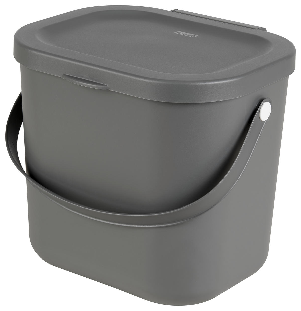 ABFALLSAMMLER Kunststoff   - Anthrazit, Basics, Kunststoff (23,5/20/20,8cm) - Rotho