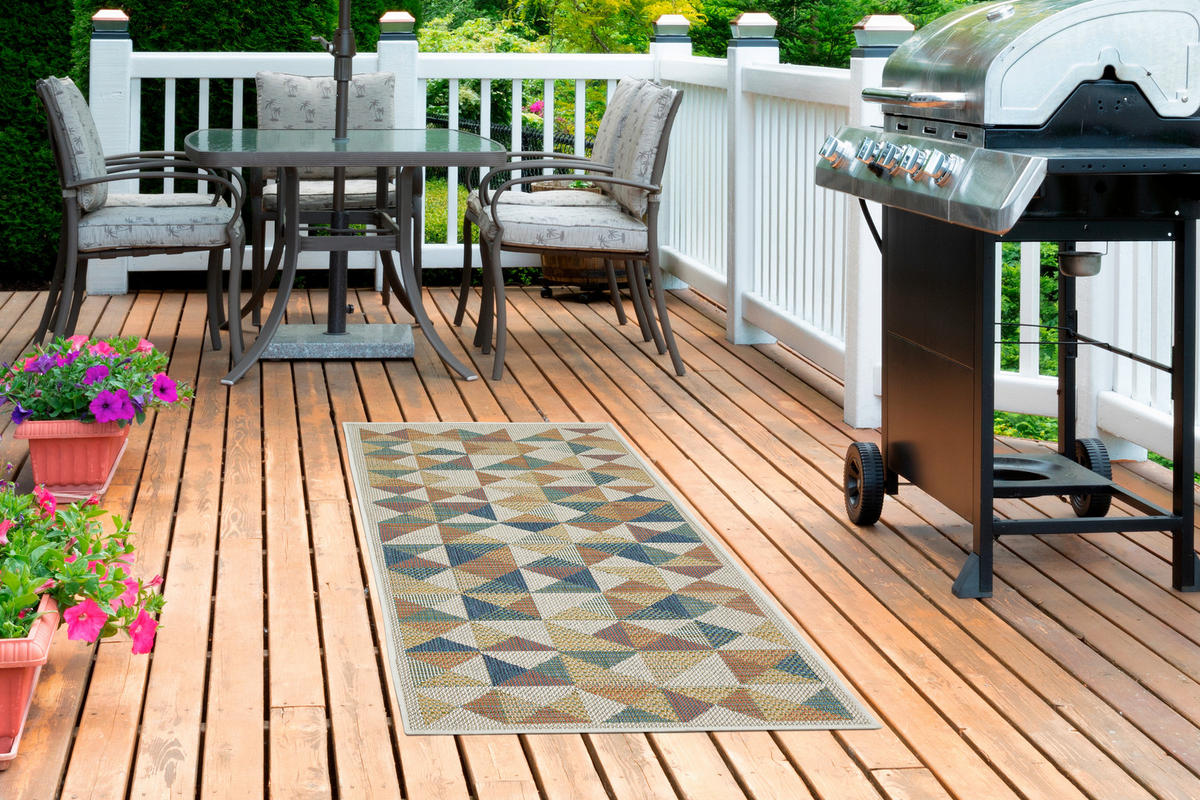 OUTDOORTEPPICH 80/200 cm Sedona Multicolor  - Multicolor, Design, Textil (80/200cm) - Novel