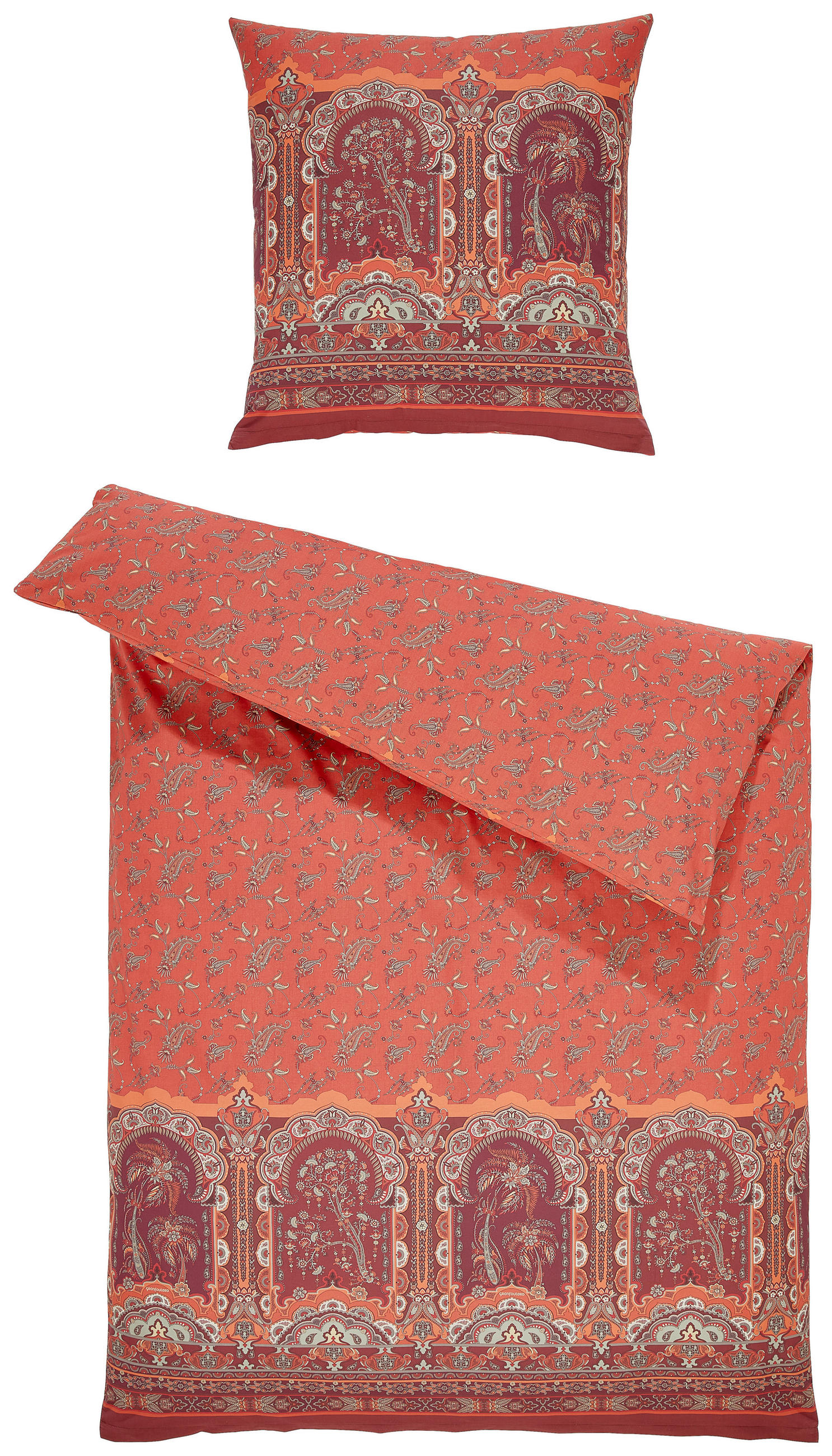 BETTWÄSCHE NORMANNI 155/220 cm  - Gelb, Basics, Textil (155/220cm) - Bassetti