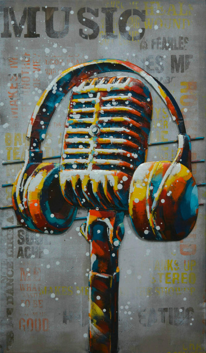 TABLOU DIN METAL 70/120 cm