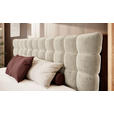BOXSPRINGBETT 180/200 cm  in Beige  - Beige/Schwarz, Design, Holz/Holzwerkstoff (180/200cm) - Esposa