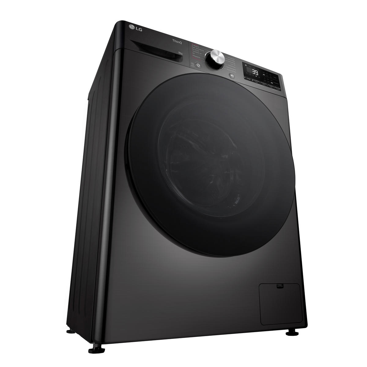 WASCHMASCHINE F2V7SLIM9B   - Schwarz, Basics, Metall (60/85/47,5cm) - LG