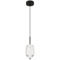 LED-HÄNGELEUCHTE 15/120 cm    - Klar/Schwarz, Konventionell, Kunststoff/Metall (15/120cm) - Globo