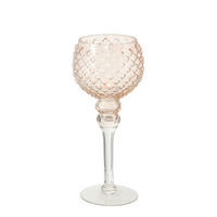 STOJAN NA SVÍČKU  sklo - Lifestyle, sklo (13/30cm)