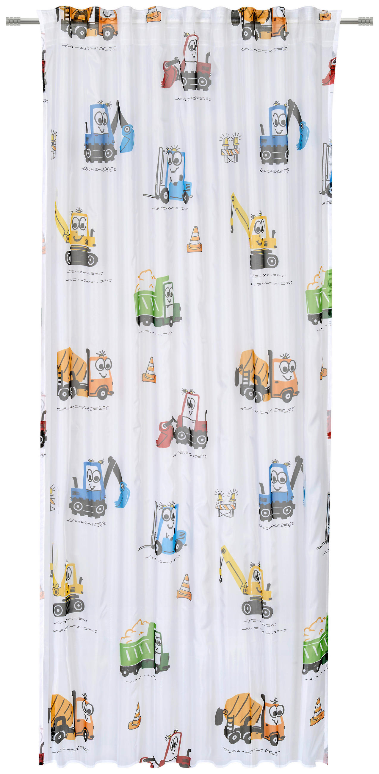 Draperie Confecționată semitransparent  - multicolor, Basics, textil (140/245cm) - Ben'n'jen