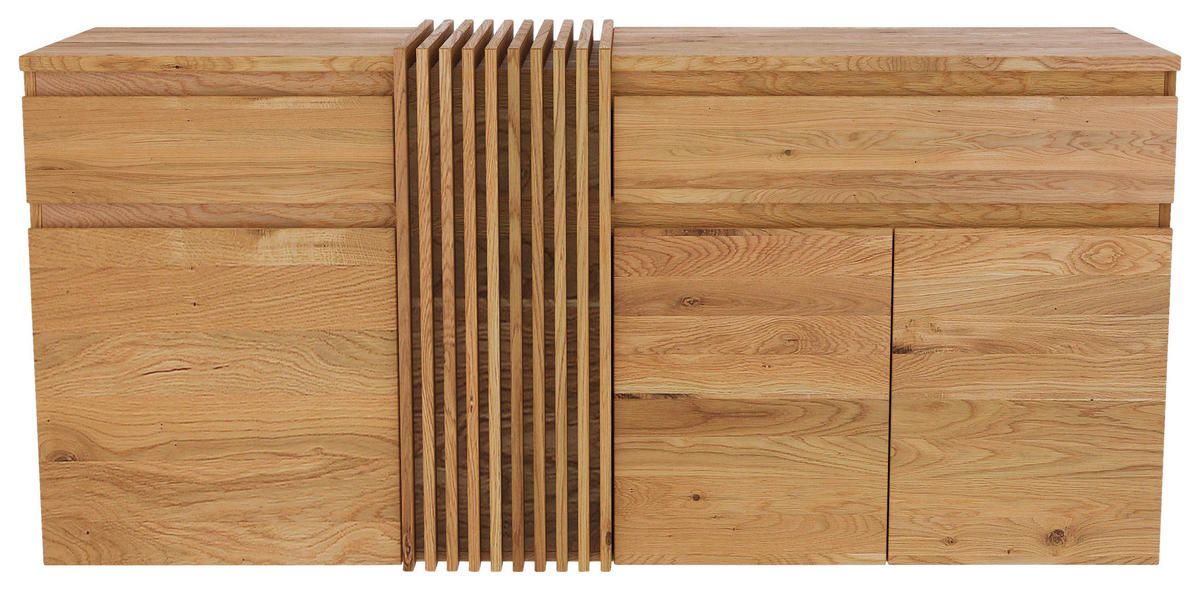 TÁLALÓSZEKRÉNY 188.8/86.5/44 cm  - tölgyfa színű, Natur, fa (188.8/86.5/44cm) - Linea Natura