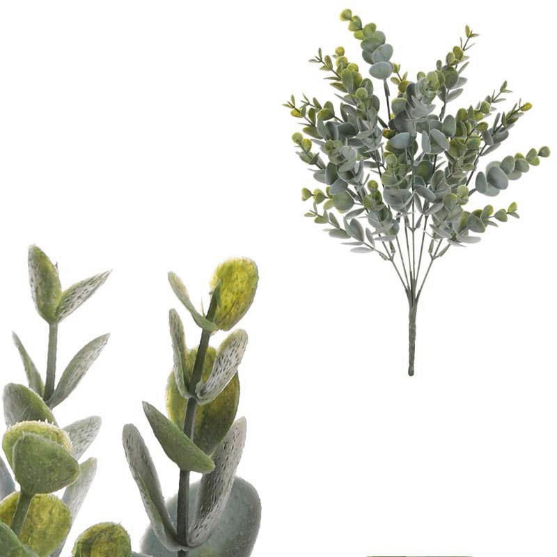 UMĚLÁ KVĚTINA 35 cm - zelená, Basics, plast (35cm)