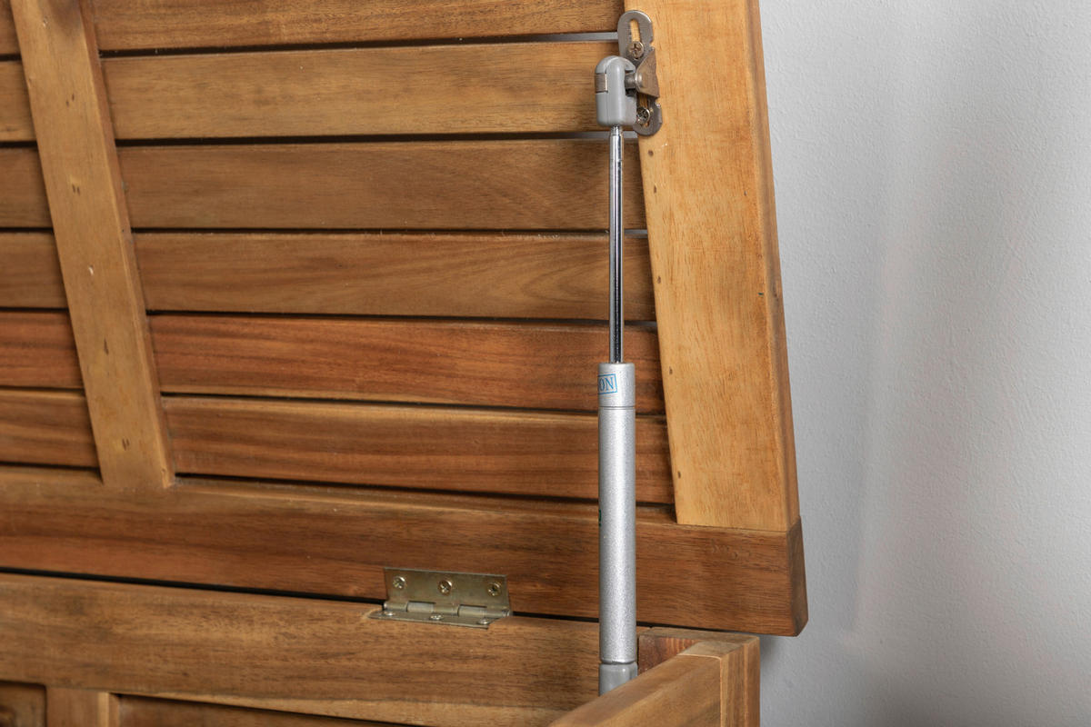 KISSENBOX 130/64.5/48 cm  - Akaziefarben, KONVENTIONELL, Holz (130/64.5/48cm) - Gardenson