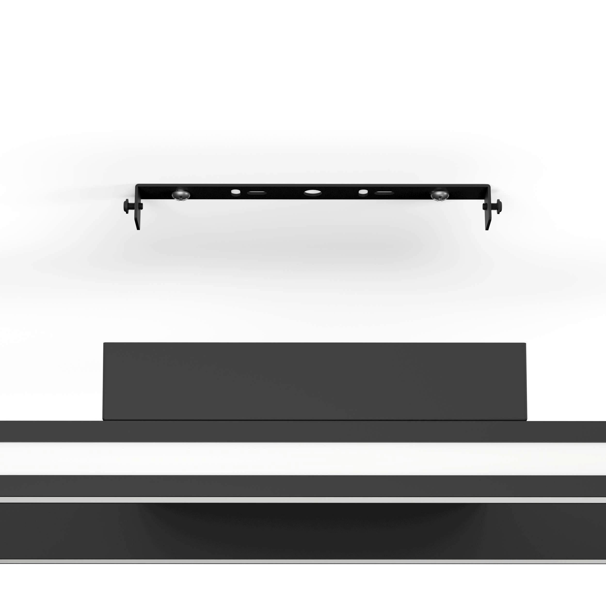 Thumbnail - Eglo Led-Deckenleuchte Savilanas-Z, Schwarz, Weiß, Metall, Kunststoff, 77x20x7.5 cm, Farbwechsler, 3-fach schaltbar, Sma...