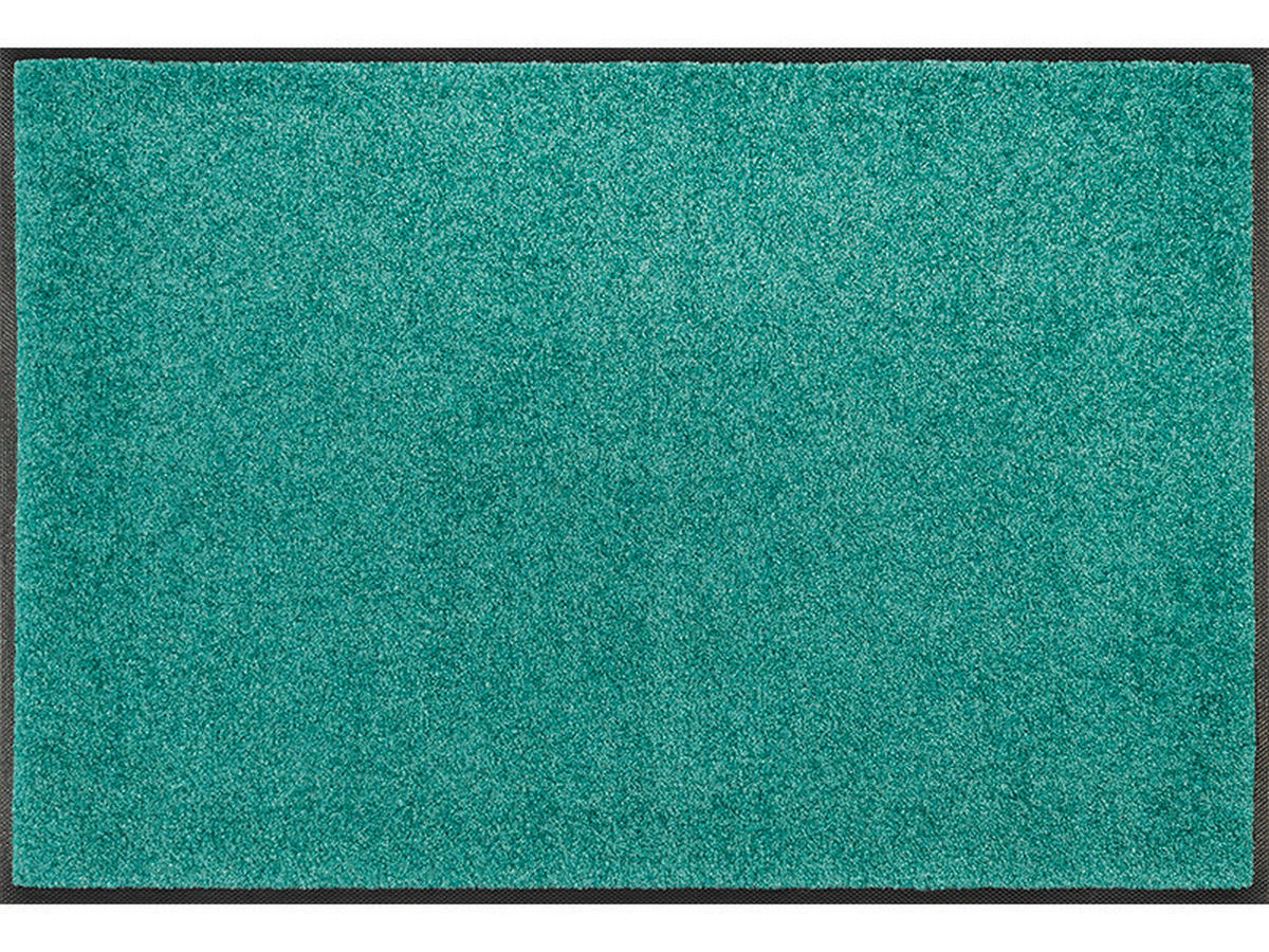 DVEŘNÍ ROHOŽKA, 50/75 cm, šalvějově zelená - šalvějově zelená, Konvenční, textil/plast (50/75cm) - Esposa
