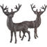 DEKOHIRSCH - Braun, LIFESTYLE, Metall (27cm) DEKOHIRSCH - Braun, LIFESTYLE, Metall (27cm)