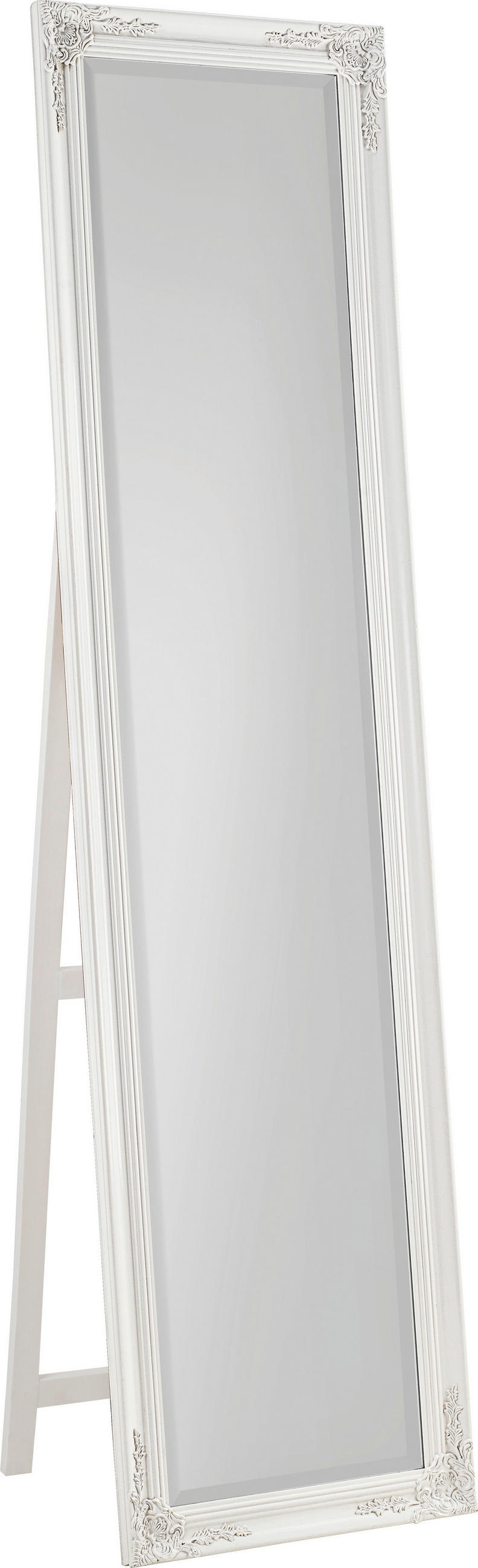 STANDSPIEGEL 45/180/3,3 cm  - Weiß, LIFESTYLE, Holz (45/180/3,3cm) - Carryhome