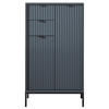 HIGHBOARD  in 60/106/32 cm  - Anthrazit/Grau, MODERN, Holzwerkstoff/Kunststoff (60/106/32cm) - MID.YOU