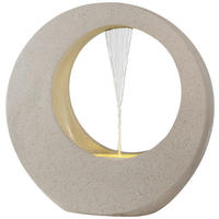 GARTENBRUNNEN - Weiß, Design, Kunststoff (22,5/72/72cm) - Ambia Home