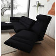 ECKSOFA  in Flachgewebe Schwarz  176-217/279-327 cm  - Schwarz, Design, Textil/Metall (176-217/279-327cm) - Dieter Knoll
