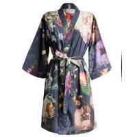 KIMONO FLEUR  - Blau, LIFESTYLE, Textil (XSnull) - Essenza