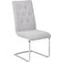 SCHWINGSTUHL Chromfarben, Hellgrau - Chromfarben/Hellgrau, Design, Textil/Metall (45/103/53cm) - Dieter Knoll