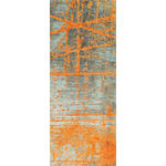 FUßMATTE 80/200 cm  - Orange/Grau, Basics, Kunststoff/Textil (80/200cm) - Esposa