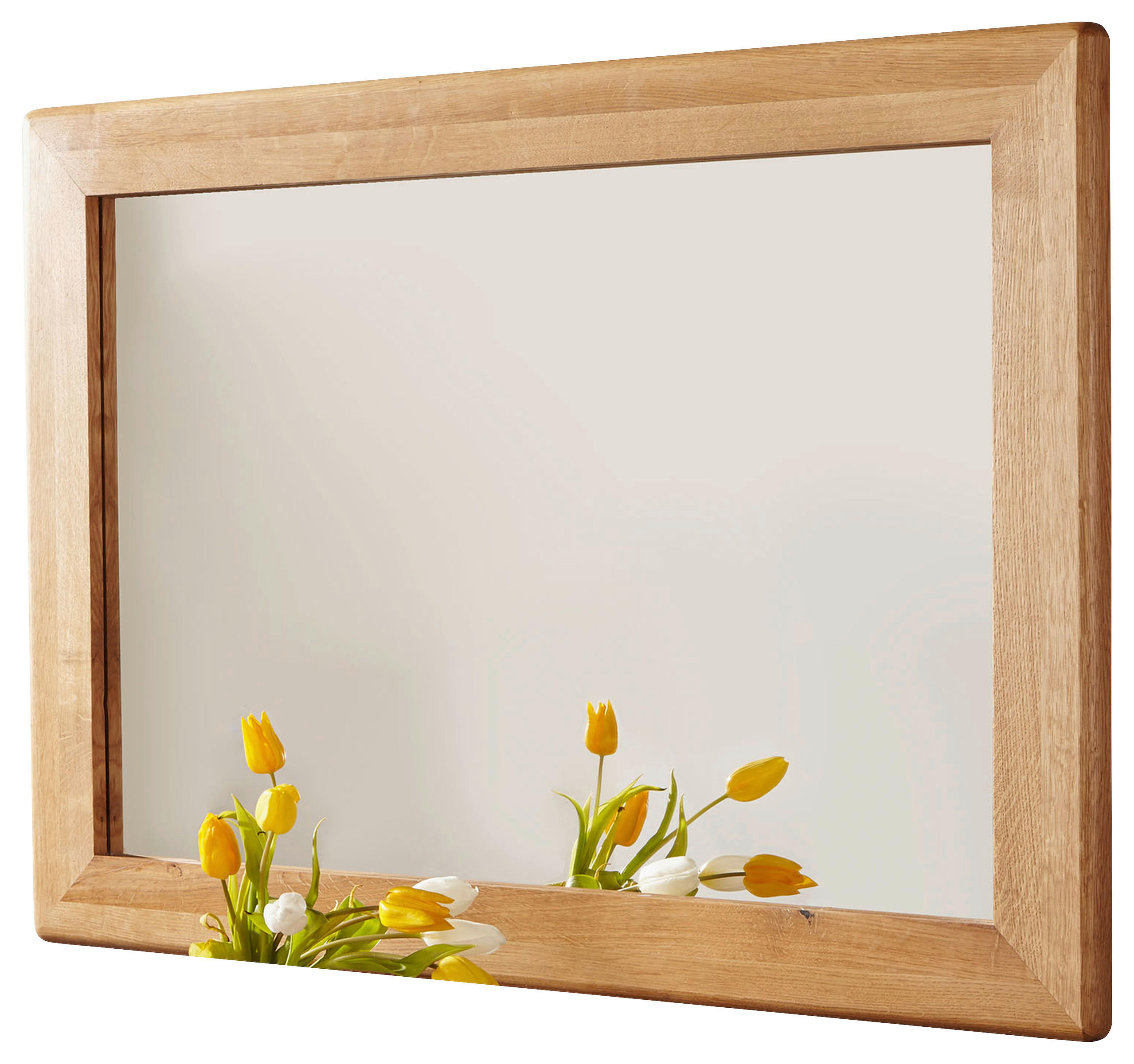 WANDSPIEGEL 100/70/2,5 cm    in rechteckig  - Eichefarben, Basics, Holz (100/70/2,5cm)