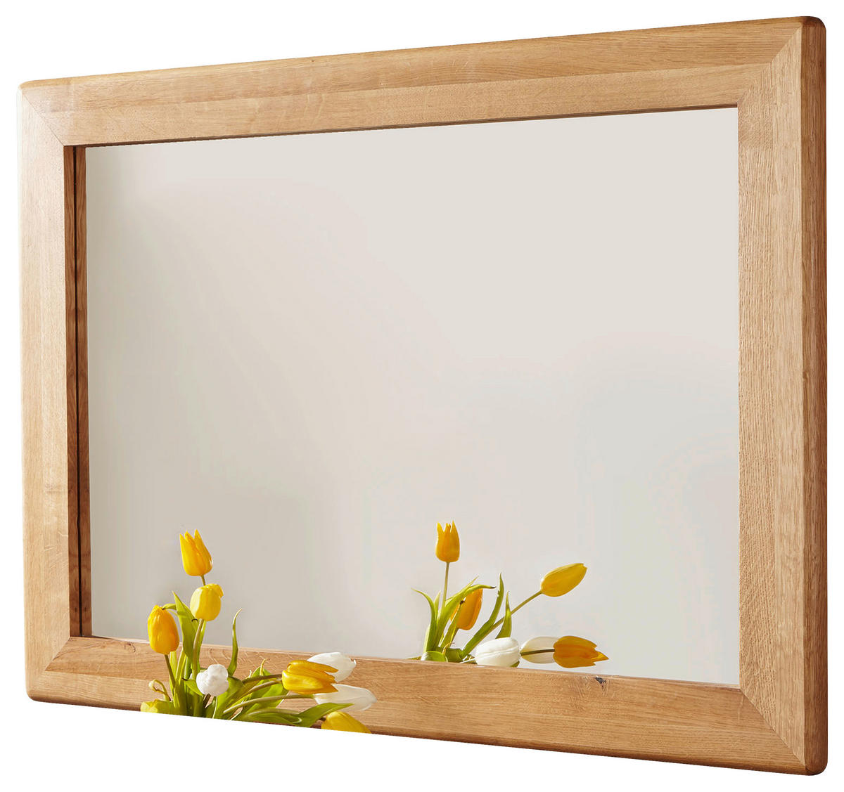 WANDSPIEGEL 100/70/2,5 cm  - Eichefarben, Basics, Holz (100/70/2,5cm)