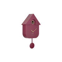 WANDUHR Modern Cuckoo Mauve  - Mauve, Basics, Kunststoff (41/21.5cm) - Karlsson
