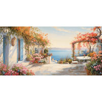 LEINWANDBILD Strand & Meer 115/55 cm  - Multicolor, Basics, Holz/Papier (115/55cm) - Euroart