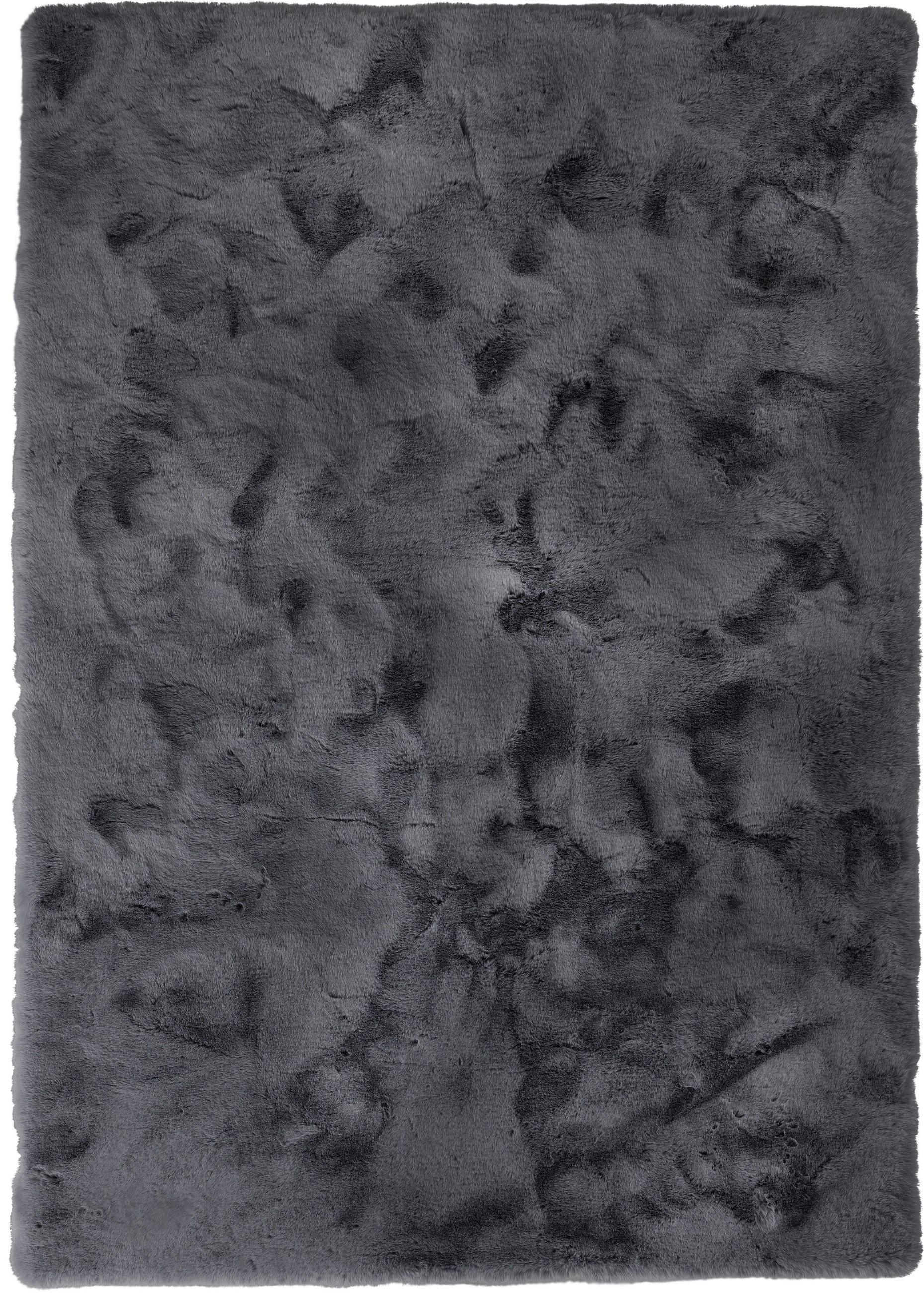 Schöner Wohnen Kunstfell Anthrazit 80x150 cm