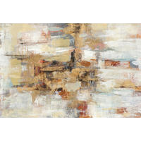 OBRAZ NA PLÁTNĚ, abstraktní, 80/120 cm  - vícebarevná, Konvenční, dřevo/papír (80/120cm) - Euroart