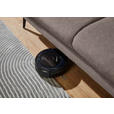 ECKSOFA in Chenille, Mikrofaser Haselnussfarben  299/157 cm  - Schwarz/Haselnussfarben, Design, Textil/Metall (299/157cm) - Dieter Knoll
