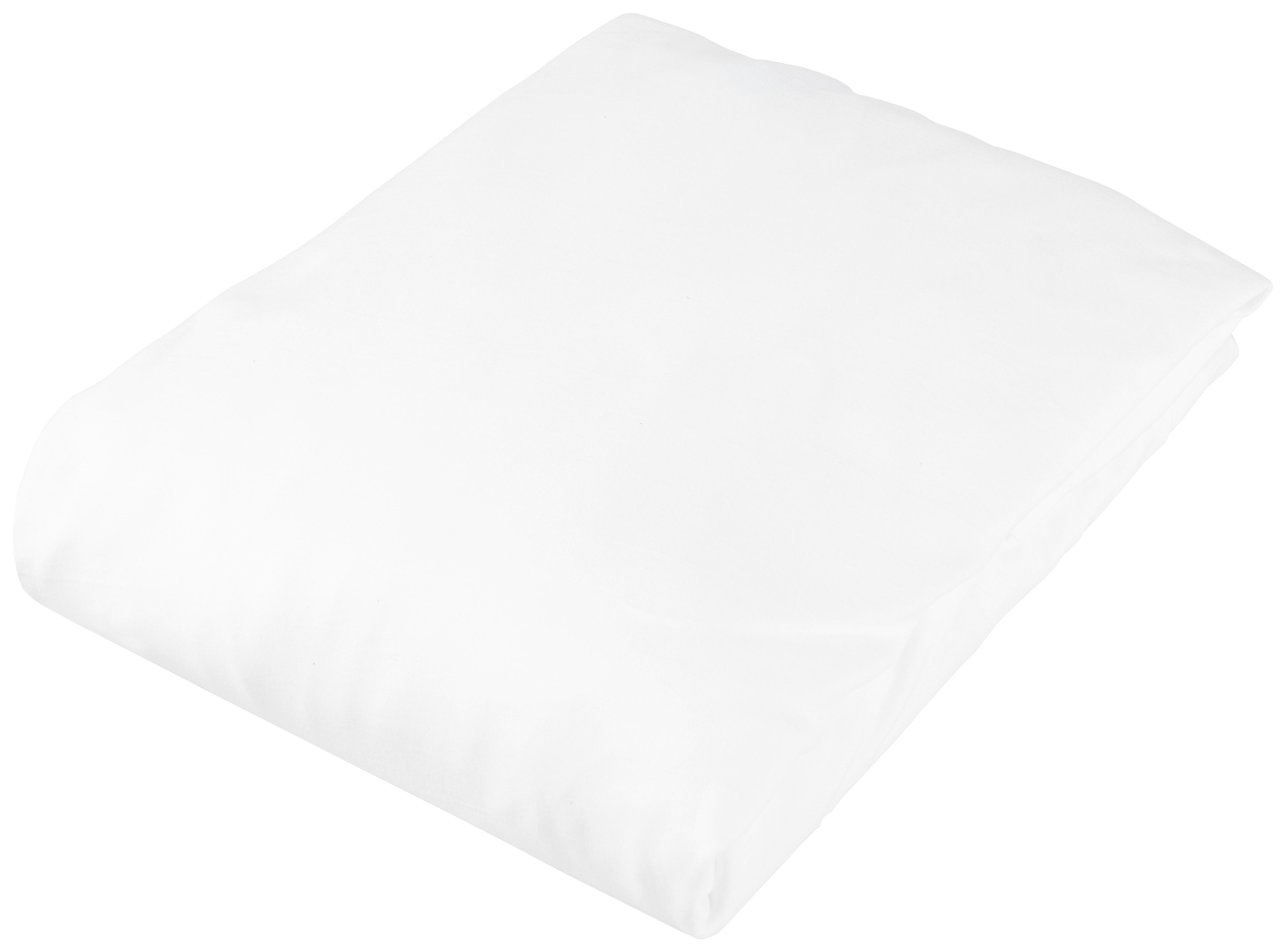 SPANNLEINTUCH 180/200 cm Jersey  - Weiß, KONVENTIONELL, Textil (180/200cm) - Fleuresse