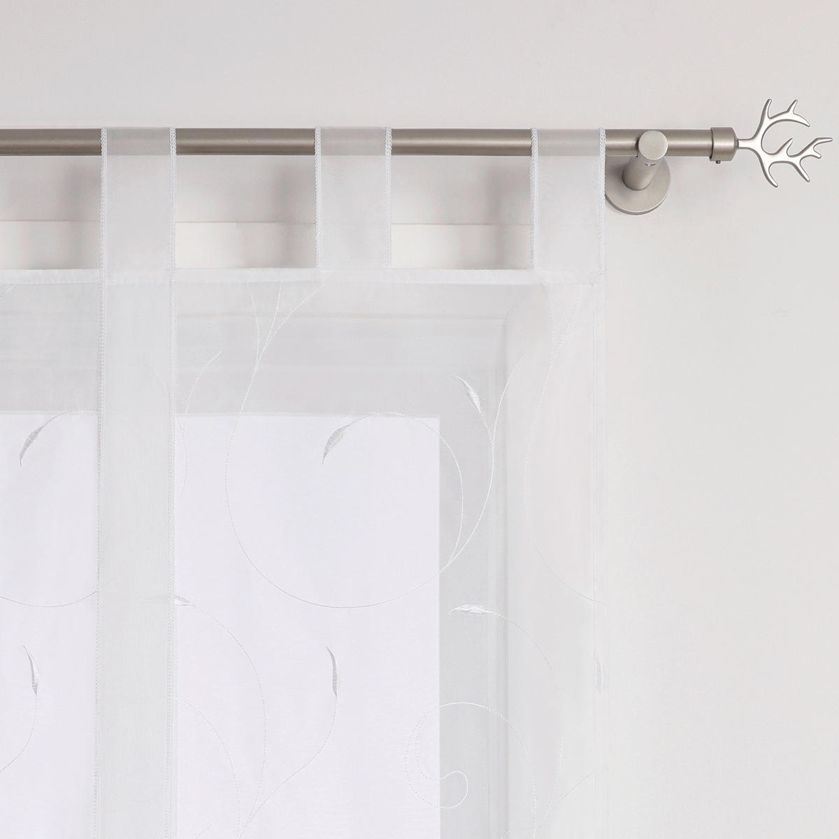FALTROLLO  transparent  140/140 cm    - Weiß Hochglanz, Basics, Textil (140/140cm) - Joyswahl
