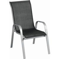 Scaun De Grădină in metal negru  - negru, Design, metal (55/96/72cm) - Xora