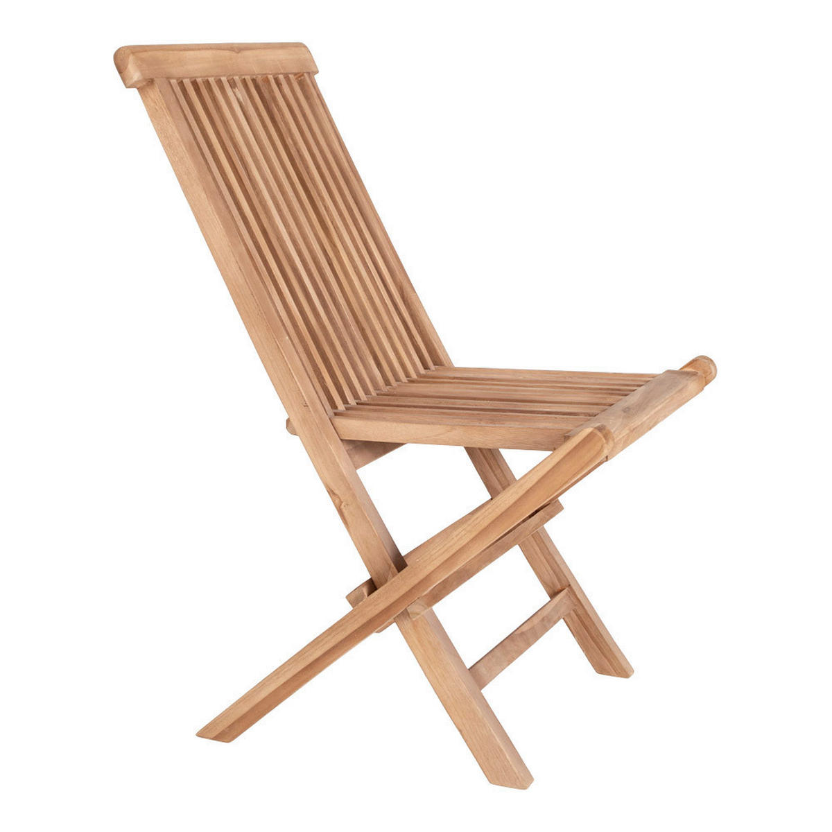 GARTENSTUHL-SET Teakholz Teakfarben  - Teakfarben, MODERN, Holz (46/89/62cm) - Gardenson