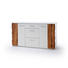 KOMMODE 154/86/44 cm - Chromfarben/Eichefarben, Design, Holzwerkstoff/Kunststoff (154/86/44cm) - Xora KOMMODE 154/86/44 cm - Chromfarben/Eichefarben, Design, Holzwerkstoff/Kunststoff (154/86/44cm) - Xora