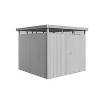 GERÄTEHAUS 275/222/275 cm  - Silberfarben, Basics, Metall (275/222/275cm) - Biohort