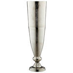 VASE 76 cm  - Nickelfarben, Basics, Metall (20/74cm) - Ambia Home